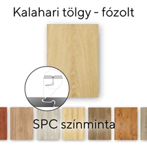 Leziter Kalahari tölgy Vinyl SPC fózolt padló minta/db