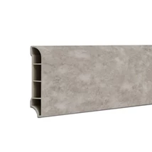 Vinyl SPC padlószegély Reno kőhatású szürke 2400x60x12 mm