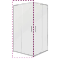 MALIBU SQ 90 ELEMENT zuhanyajtó