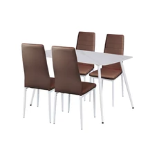 Jenna 4+1 étkező garnitúra barna Jenna 4+1 étkező garnitúra barna