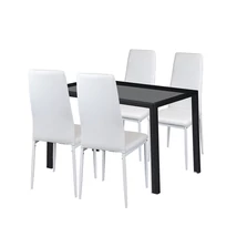 Nicole 4+1 étkező garnitúra fehér Nicole 4+1 étkező garnitúra fehér