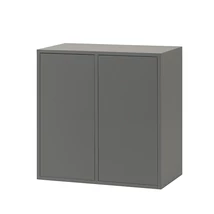 Boxie 2 ajtós fali szekrény 80x80x37 cm antracit