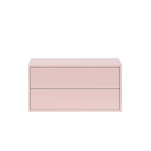 Boxie 2 fiókos fali szekrény 40x80x37 cm pink