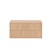 Boxie 2 fiókos fali szekrény 40x80x37 cm sonoma tölgy