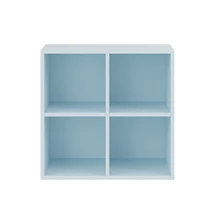 Boxie nyitott fali szekrény 80x80x37 cm kék