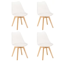Silla étkezőszék 4 db fehér színben