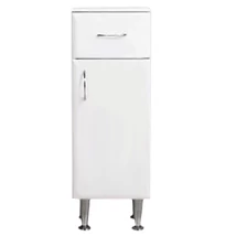 Bianca Plus 30 alacsony szekrény 1 ajtóval, 1 fiókkal, magasfényű fehér színben, jobbos Bianca Plus 30 alacsony szekrény 1 ajtóval, 1 fiókkal, magasfényű fehér színben, jobbos