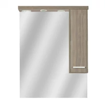 Nerva 75 cm-es tükrös felsőszekrény, Rauna szil Nerva 75 cm-es tükrös felsőszekrény, Rauna szil