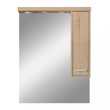 Nerva 75 cm-es tükrös felsőszekrény, Sonoma tölgy Nerva 75 cm-es tükrös felsőszekrény, Sonoma tölgy