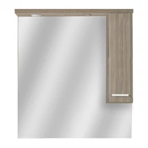 Nerva 85 cm-es tükrös felsőszekrény, Rauna szil Nerva 85 cm-es tükrös felsőszekrény, Rauna szil