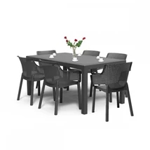 Evody 6+1 kerti bútor garnitúra szett Evody 6+1 kerti bútor garnitúra szett