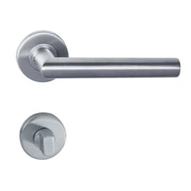 Inox rozettás WC záras kilincs Inox rozettás WC záras kilincs