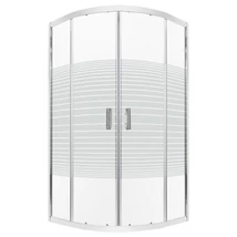 Madera 80x80x165 íves zuhanykabin tálca nélkül
