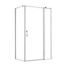 Simple 80x100 cm nyílóajtós aszimmetrikus zuhanykabin zuhanytálca nélkül Simple 80x100 cm nyílóajtós aszimmetrikus zuhanykabin zuhanytálca nélkül
