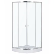 Leo 80 Chrome íves zuhanykabin zuhanytálcával