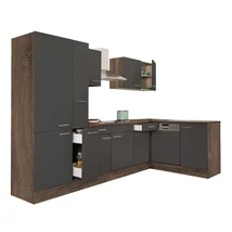 Yorki 310 sarok konyhabútor polcos kivitelben Yorki 310 sarok konyhabútor polcos kivitelben