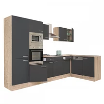 Yorki 340 sarok konyhabútor sütős és mikrohullámű sütős kivitelben Yorki 340 sarok konyhabútor sütős és mikrohullámű sütős kivitelben