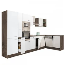 Yorki 370 sarok konyhabútor sütős és mikrohullámű sütős kivitelben Yorki 370 sarok konyhabútor sütős és mikrohullámű sütős kivitelben