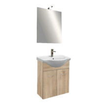 Zeus 55 komplett fürdőszoba bútor Sonoma tölgy