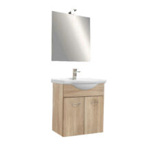 Zeus 65 komplett fürdőszoba bútor Sonoma tölgy