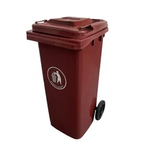 Hulladéktároló 120L barna Hulladéktároló 120L barna