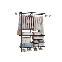 Ruhaállvány LRA-08 fekete Ruhaállvány LRA-08 fekete