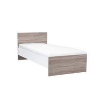 Miami egyszemélyes ágy 90x200 cm yorki tölgy-fehér Miami egyszemélyes ágy 90x200 cm yorki tölgy-fehér