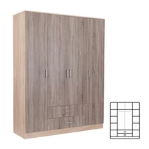 Miami gardróbszekrény 160x205 cm yorki tölgy-sonoma tölgy Miami gardróbszekrény 160x205 cm yorki tölgy-sonoma tölgy