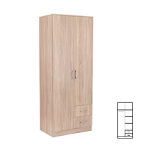 Miami gardróbszekrény 80x205 cm sonoma tölgy-sonoma tölgy Miami gardróbszekrény 80x205 cm sonoma tölgy-sonoma tölgy