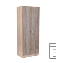 Miami gardróbszekrény 80x205 cm yorki tölgy-sonoma tölgy Miami gardróbszekrény 80x205 cm yorki tölgy-sonoma tölgy