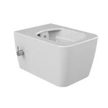 CeraStyle HERA fali WC - MATT FEHÉR - BEÉPÍTETT bidé funkcióval - perem nélküli - mély öblítés CeraStyle HERA fali WC - MATT FEHÉR - BEÉPÍTETT bidé funkcióval - perem nélküli - mély öblítés