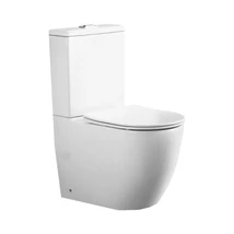 Viva ES OVAL monoblokk WC - perem nélküli - WC ülőkével komplett - mély öblítésű