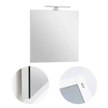 Viva AURA FIONA fürdőszoba tükör - LED 4,5 w-os 30cm-es világítással - ÁLLÓ - 60 x 80 cm
