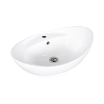 Eros GONDOLA - PULTRA ültethető - Top Counter - porcelán mosdó - 59 x 39 x 21 cm
