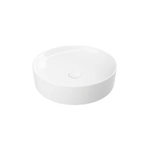 Sanovit LUCENTE - PULTRA ültethető - Top Counter - porcelán mosdó - O - Ø 43 cm