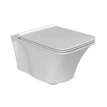 CeraStyle IBIZA fali WC - szögletes - rimless - perem nélküli - mély öblítés - 51 cm CeraStyle IBIZA fali WC - szögletes - rimless - perem nélküli - mély öblítés - 51 cm