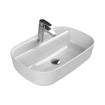 CeraStyle AQUA - PULTRA ültethető - Top Counter - porcelán mosdó - 60 x 40 cm CeraStyle AQUA - PULTRA ültethető - Top Counter - porcelán mosdó - 60 x 40 cm