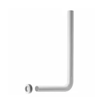 CR WC bekötőcső Ø 50 -es - középmagas szereléshez + WC szimeringgel CR WC bekötőcső Ø 50 -es - középmagas szereléshez + WC szimeringgel