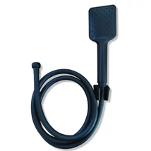 Caldo Freddo Blackfield - zuhanyfej + fix fali tartó + 1,5 m csavarodásmentes gégecső - matt FEKETE Caldo Freddo Blackfield - zuhanyfej + fix fali tartó + 1,5 m csavarodásmentes gégecső - matt FEKETE