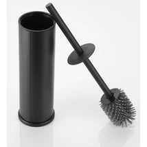 Viva NERO - fürdőszobai kiegészítő - WC kefe tartó hengeres - matt FEKETE Viva NERO - fürdőszobai kiegészítő - WC kefe tartó hengeres - matt FEKETE