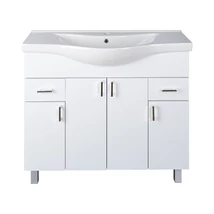VivaStyle EKONOMIK 100 lábon álló fürdőszobabútor Sanovit ALBATROS 10100 mosdókagyló 99,5x46,5cm
