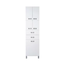 Viva STYLE fürdőszobai ÁLLÓSZEKRÉNY 192 magas szennyestartós -50 x 35 x 192 cm