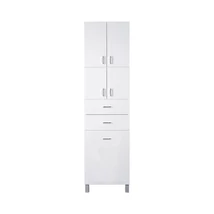 Viva STYLE fürdőszobai ÁLLÓSZEKRÉNY 192 magas szennyestartós -50 x 35 x 192 cm