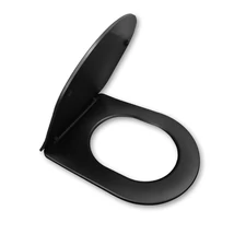 Viva FEKETE BRILLA SLIM XL WC ülőke - duroplast - lecsapódásgátlós - levehető klikk - 46 x 36,5 cm Viva FEKETE BRILLA SLIM XL WC ülőke - duroplast - lecsapódásgátlós - levehető klikk - 46 x 36,5 cm