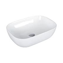 Eros SMILE 3 - PULTRA ültethető - Top Counter - porcelán mosdó - 46,5 x 32,5 x 13 cm
