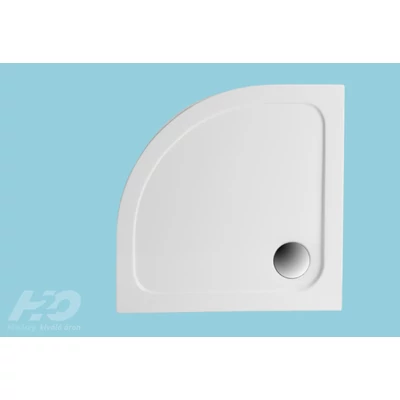 Nero 80x80 íves zuhanytálca szifonnal normál magas H2O