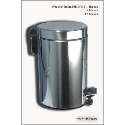 Pedálos szemetes 3l
