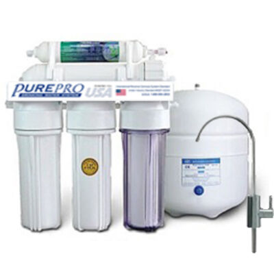 CleanPure CP-105 RO víztisztító modern dizájn csappal (FC101-FU). Szűrők: F-SZETTCTO, membrán: TLC75-LS