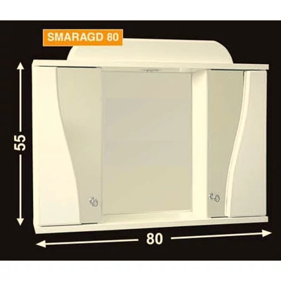 SMARAGD 80 STANDARD Fürdőszobatükör GUIDO