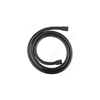 Fekete PVC zuhanycső 150 cm FERRO